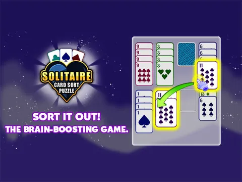 Play Solitaire Card Sort Puzzle - Free Online Puzzle